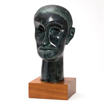 ELIZABETH CATLETT (1915 - 2012) Head of Man (Portrait).